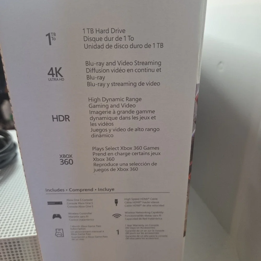 Microsoft Xbox One S 1TB Video Game Console - white
